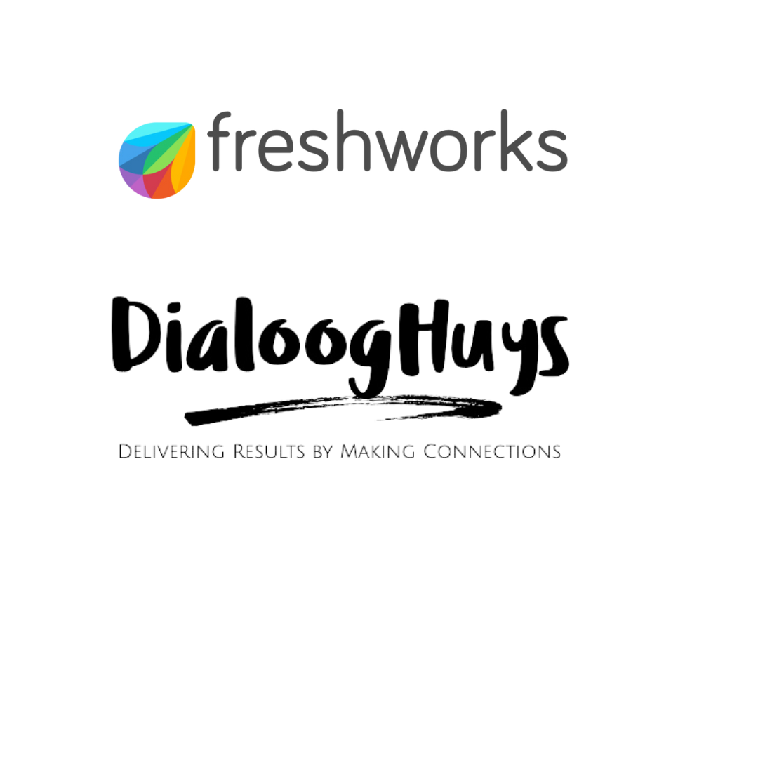 Logo Freshworks en DialoogHuys